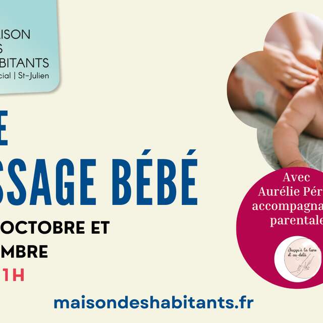 Cycle massage bébé
