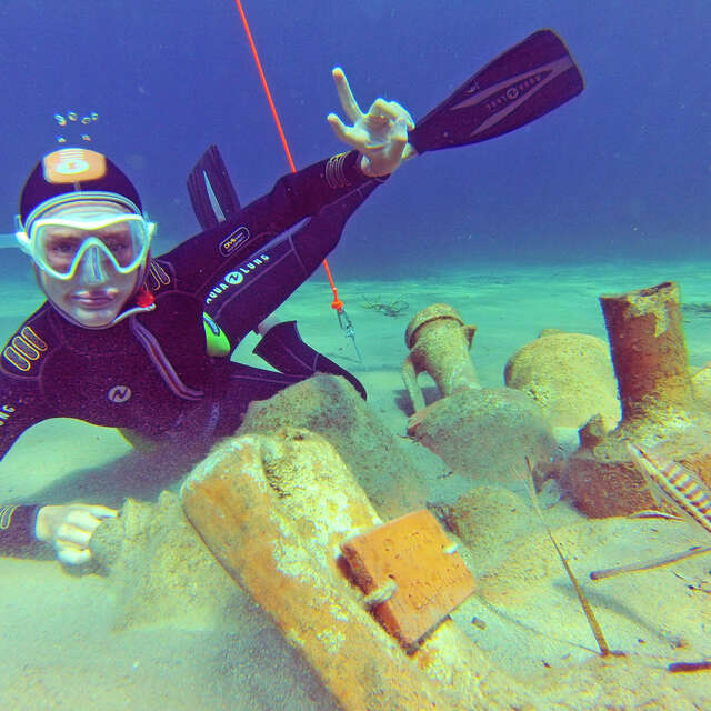 Archäologischer Unterwasserpfad von La Tour Fondue, Pointe du Bouvet