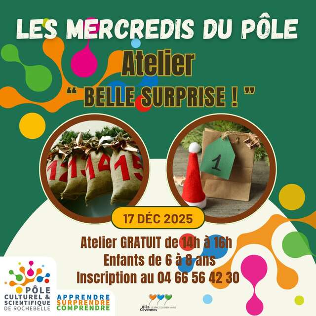 Les Mercredis du Pôle - Atelier " Belle surprise ! "