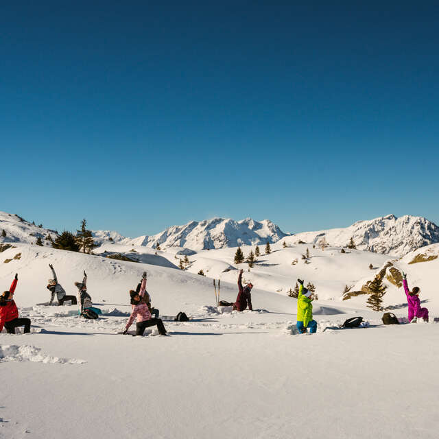 Snow Yoga