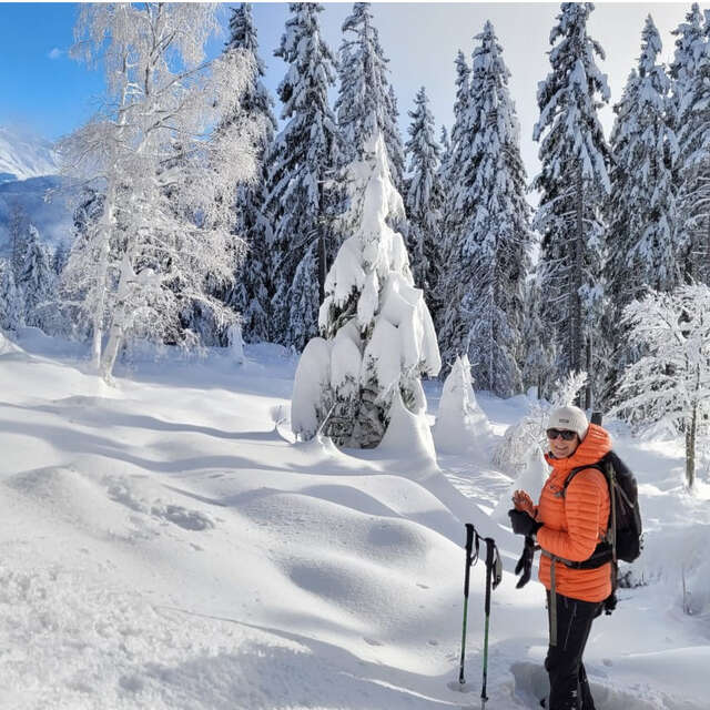 Hiking / snowshoeing / ski-hike with Anne-Marie