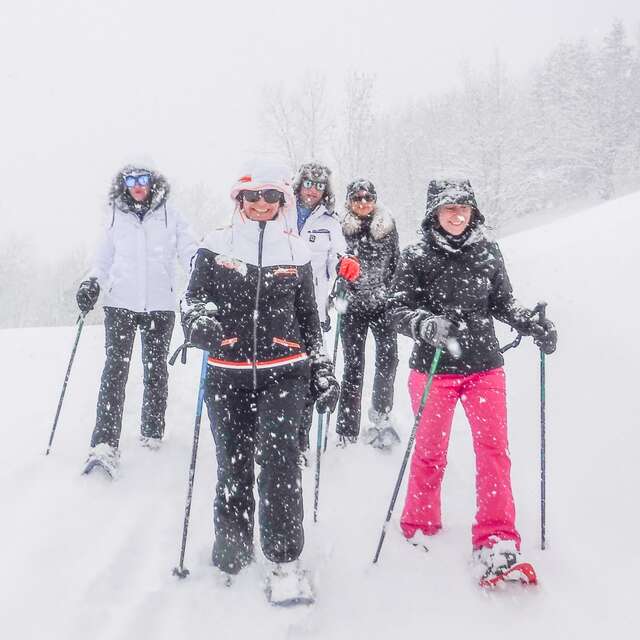 Randonnées Raquettes avec ClubRando06 à Isola 2000