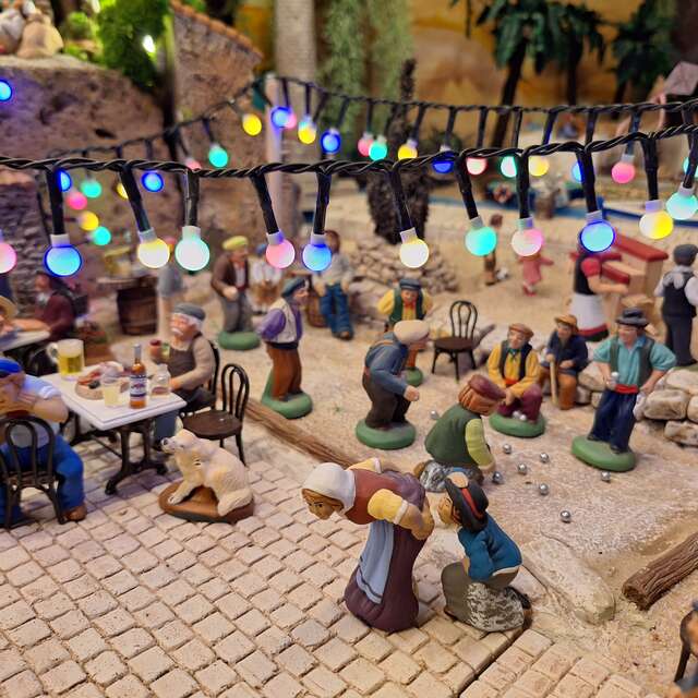 Crèche provençale - Exposition de santons