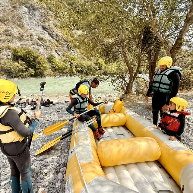 Rafting sur la Durance