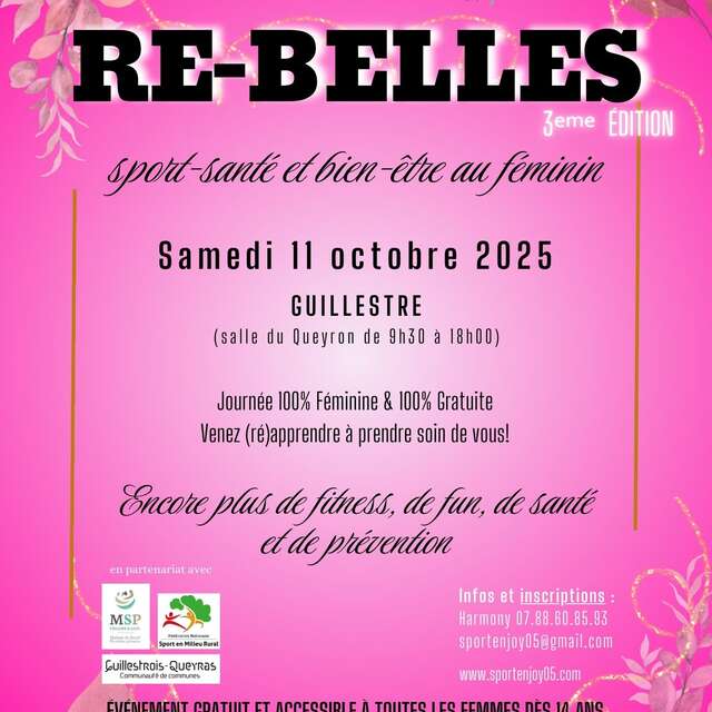 Re-Belles: sport, santé & bien-être au féminin