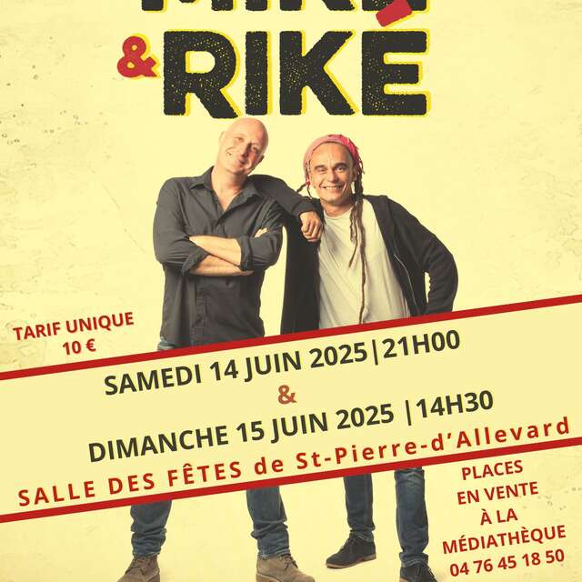 Mike & Riké : spectacle musical et souriant !