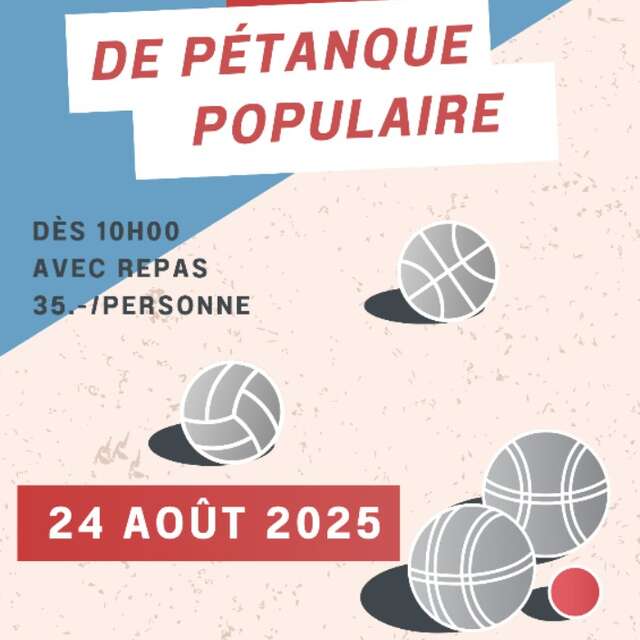 Tournoi de pétanque