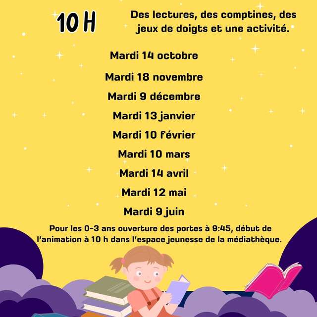 Bébés lecteurs du samedi