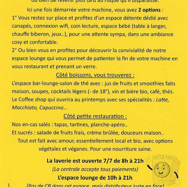 La laverie des copains