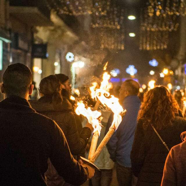Marché aux flambeaux