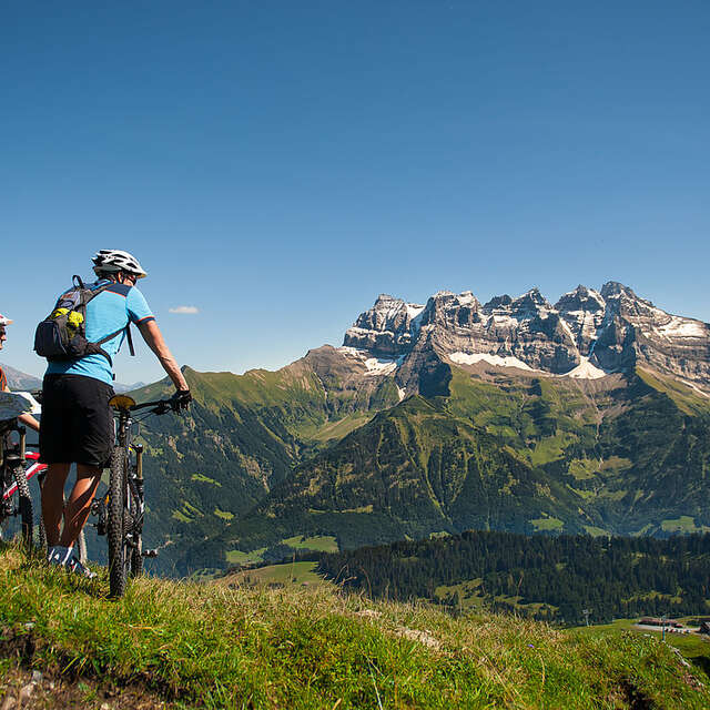 Electric mountain bike course 11b - La Chapelle d'Abondance