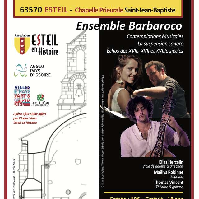 Les concerts à la chapelle d'Esteil