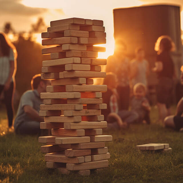 Après midi jeux en bois