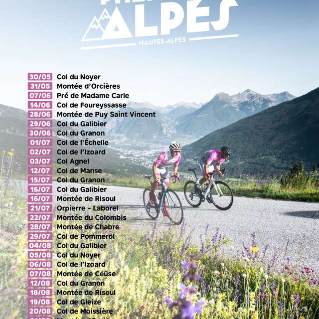 Cols réservés 2026 : Col du Noyer