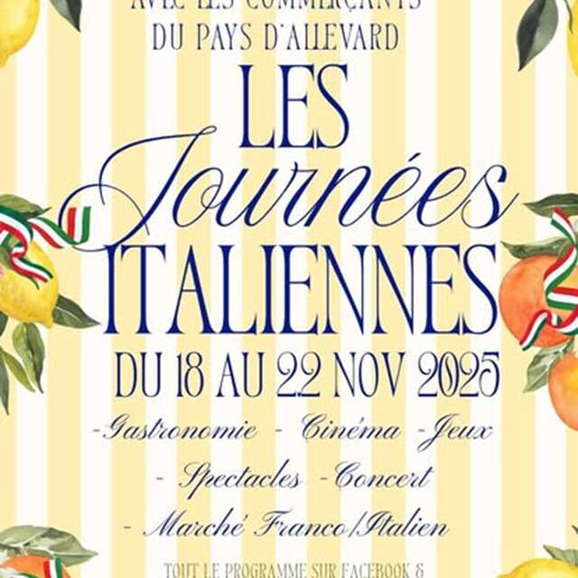 Les journées italiennes dans le pays d'Allevard