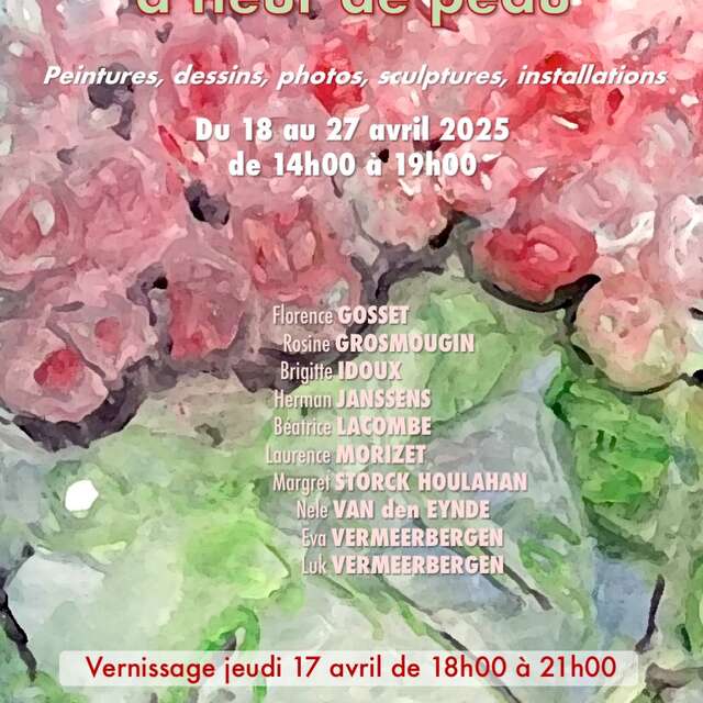 Ausstellung "A fleur de peau" (Hautnah)