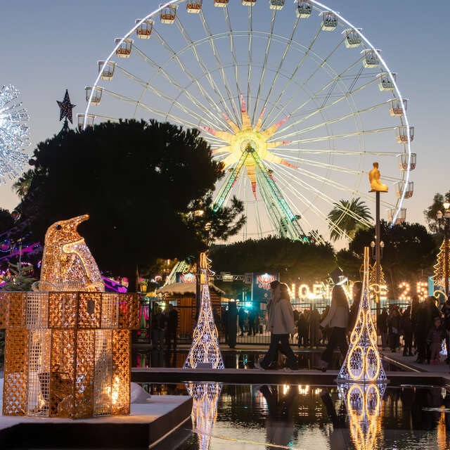 Christmas Village in Nice