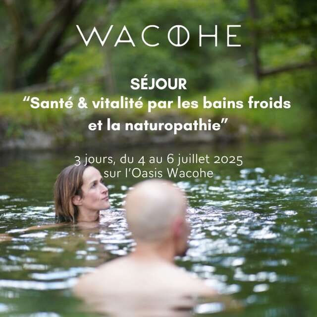 Stay 'Health and vitality through cold baths & naturopathy' - Wacohe