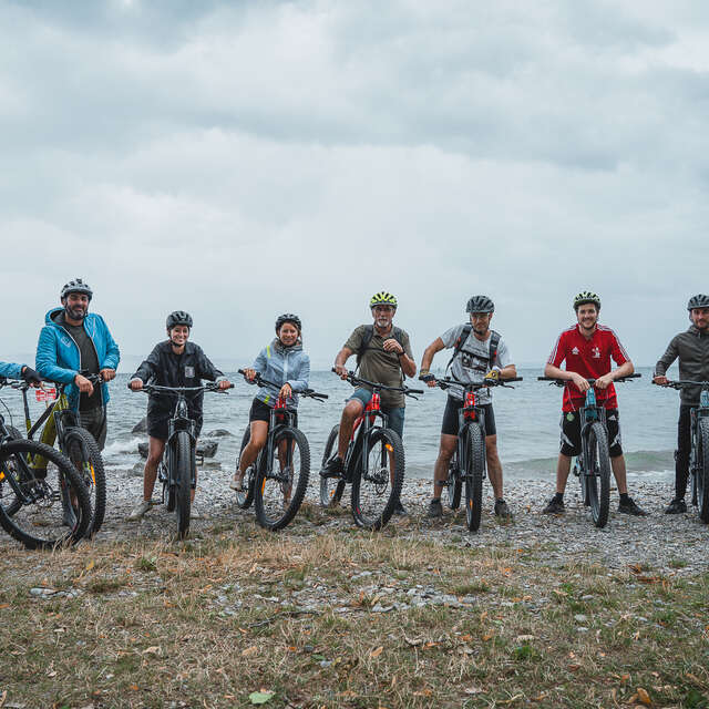 Balade à vélo électrique gourmande