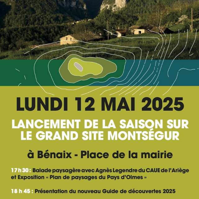 LANCEMENT DE LA SAISON SUR LE GRAND SITE : Balade paysagère et présentation de la saison 2025