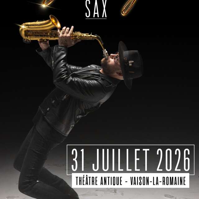 Jimmy Sax en concert au Théâtre Antique