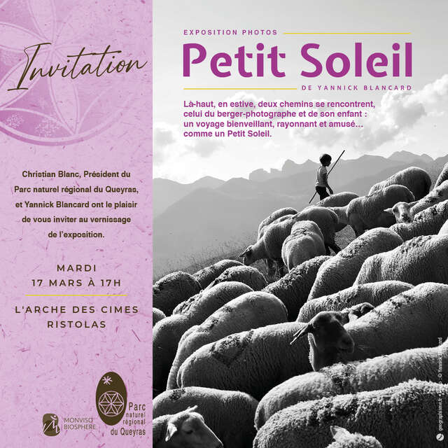 Vernissage de l'exposition "Petit Soleil" de Yannick Blancard