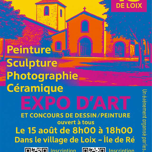 Le 15 de Loix - Peintres et artistes
