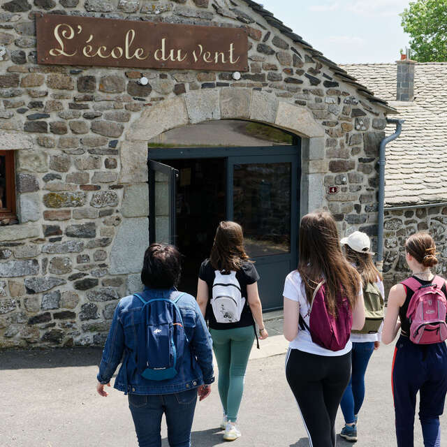Visit of l'École du vent