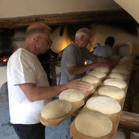 Bread festival in Brunissard