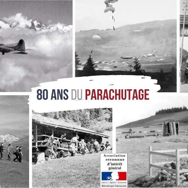 80 ans du Parachutage - Cérémonie commémorative du parachutage