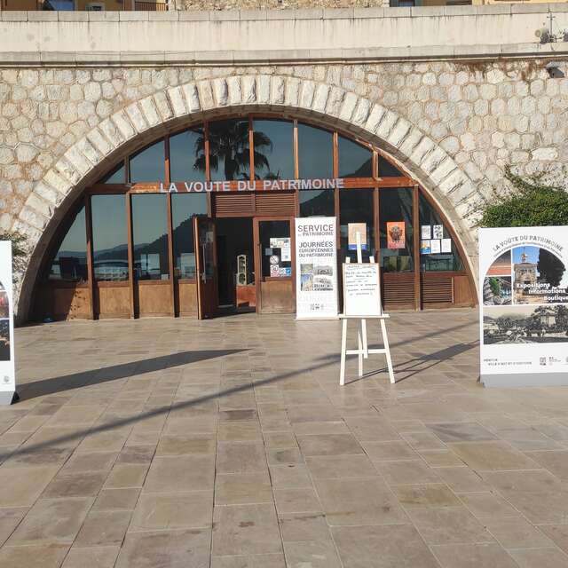 La Voûte du Patrimoine - Menton's Heritage Dept.