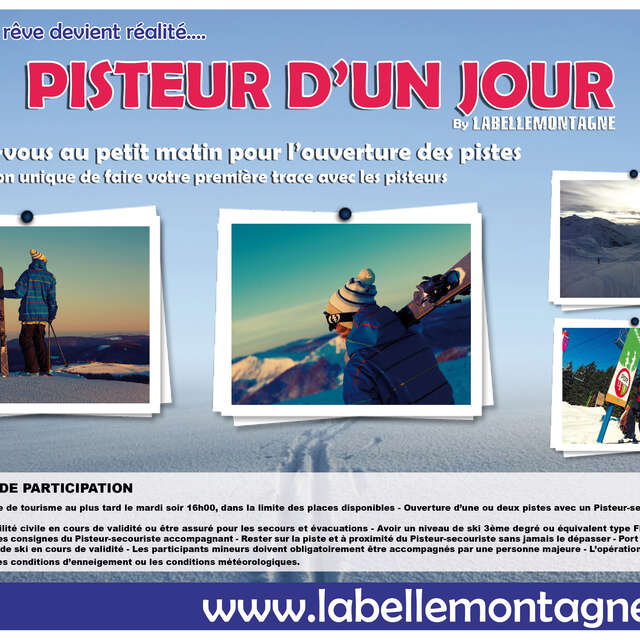 Pisteur d'un jour