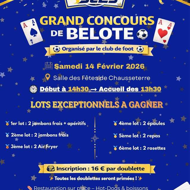 Concours de belote ASCLS