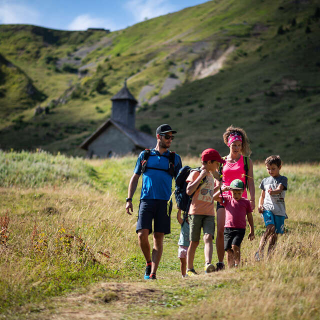 Bergaktivitäten für Kinder von 4-7 Jahren