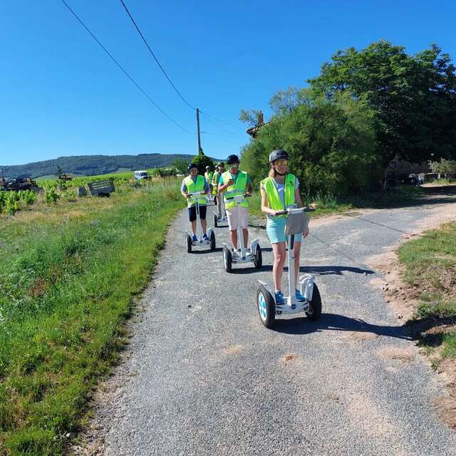 Balade à gyropode en Dombes