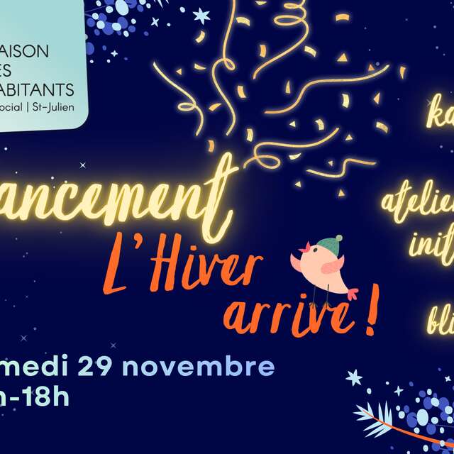 Journée de lancement de L'Hiver arrive !