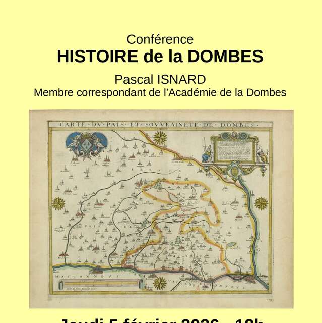 Conférence sur l'Histoire de la Dombes