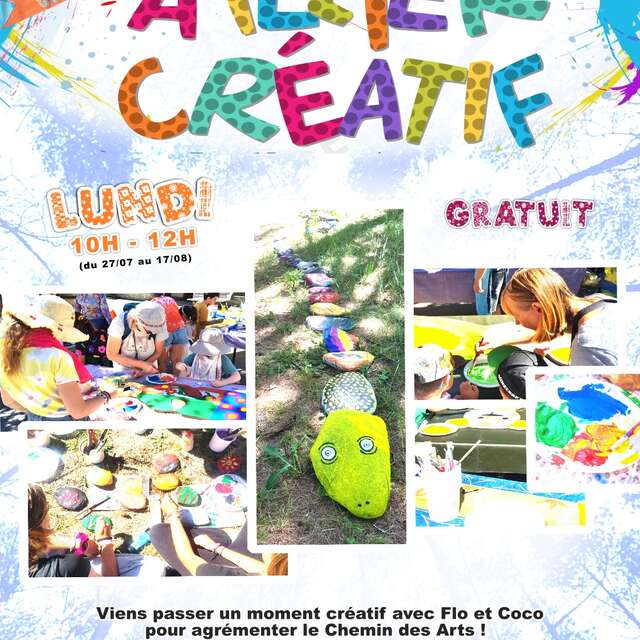 Ateliers chemin des arts avec COCO & FLO