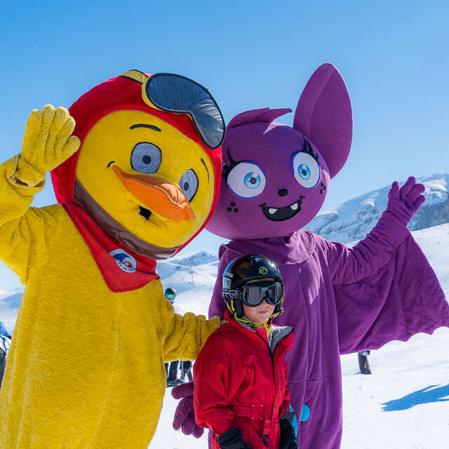 Câlins avec D-Izzy et Piou-Piou