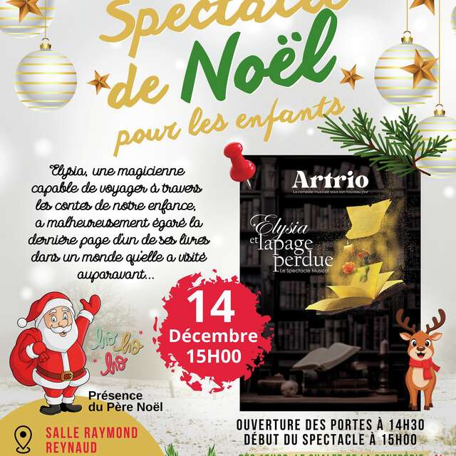 Spectacle de Noël -Elysia et la page perdue