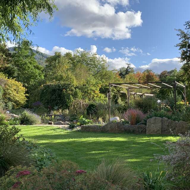Jardin Le Mas des Béalières : Les couleurs d'automne