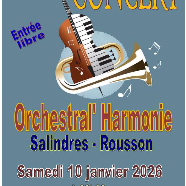 Concert de l’Orchestral’Harmonie