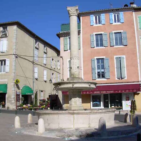 La Fontaine Pradier à Anduze