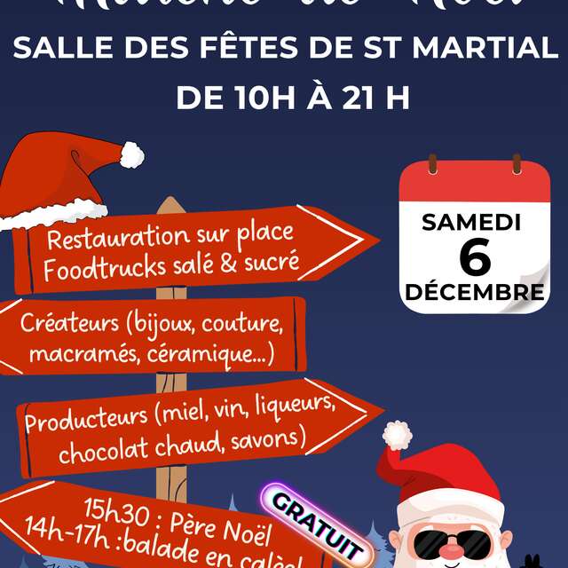Christmas Market in Saint Martial
