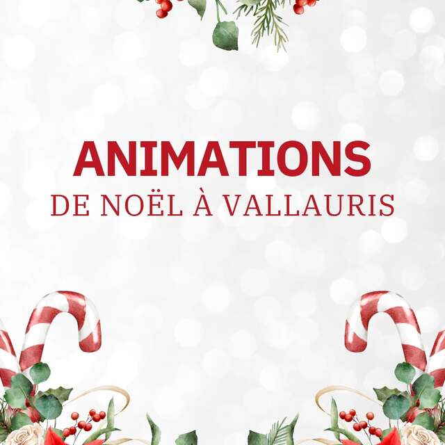Animations de Noël à Vallauris
