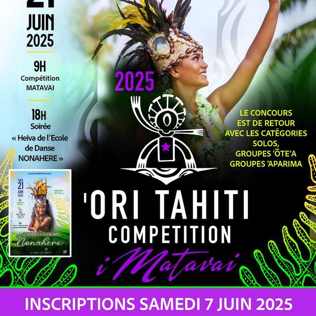 ´Ori Tahiti Compétition i Matavai