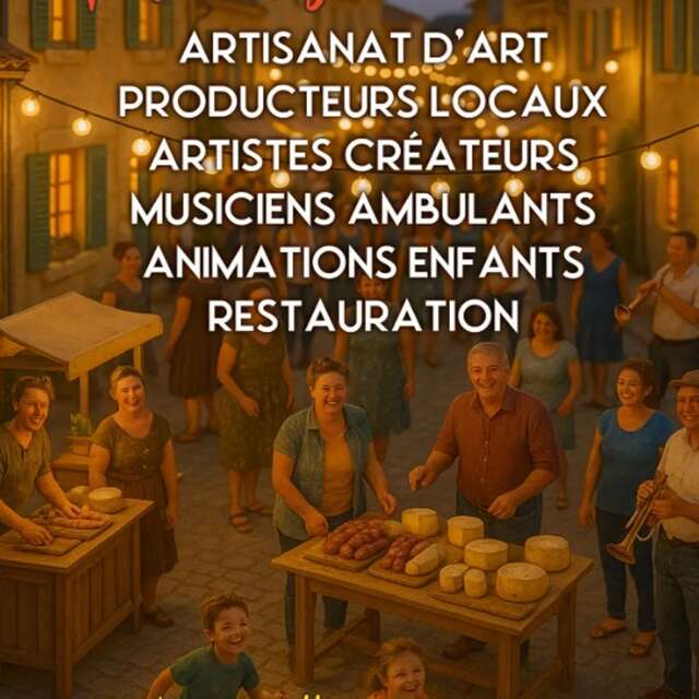 Marché nocturne - Les Dimanches Artisans