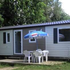 Camping Les Chelles : Mobilhome 2 chambres