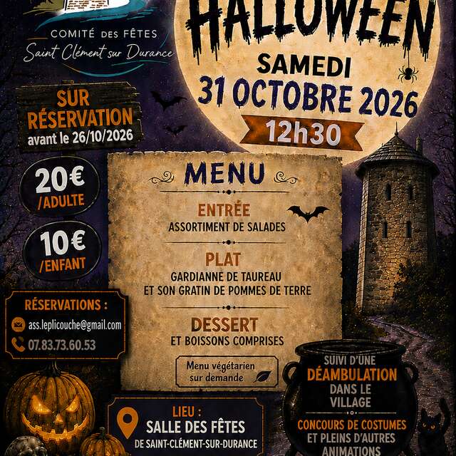 Halloween: Dinner, Parade, and Contest