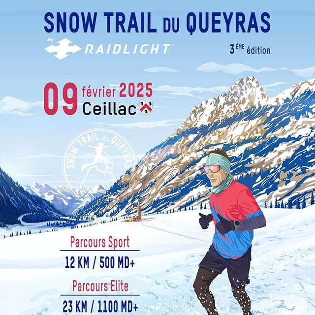 Snow trail du Queyras